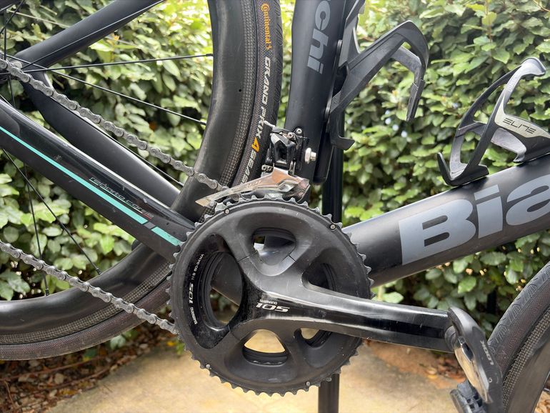Brugt Bianchi Aria Shimano 105 2020 Road & Gravel — billede 4 af 9