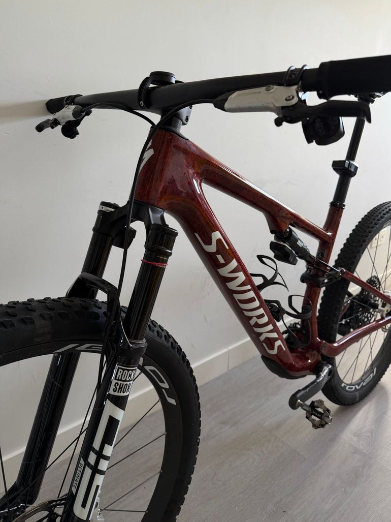 Gebrauchtes Specialized Epic SRAM XX1 Eagle AXS 2025 Mountainbike, Rot — Bild 4 von 9