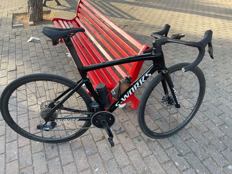 Brugt Specialized S-Works Tarmac SL7 - SRAM Red eTap AXS 2023 Frameset 2023 Road & Gravel