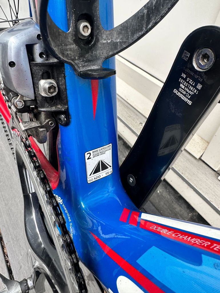 Used Stevens Ventoux Shimano Dura Ace Di2 2016 Road & Gravel, Blue — image 8 of 13
