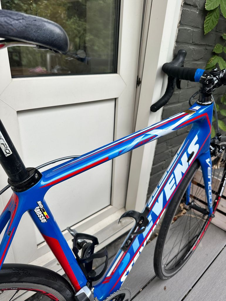 Used Stevens Ventoux Shimano Dura Ace Di2 2016 Road & Gravel, Blue — image 3 of 13