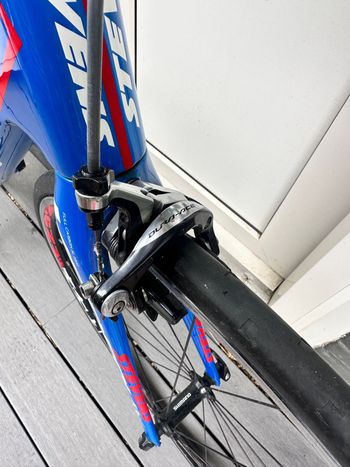 Used Stevens Ventoux Shimano Dura Ace Di2 2016 Road & Gravel, Blue — image 12 of 13