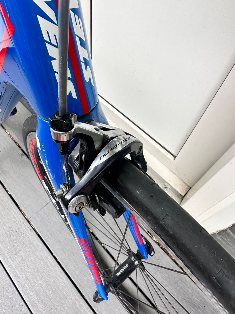 Used Stevens Ventoux Shimano Dura Ace Di2 2016 Road & Gravel, Blue — image 12 of 13