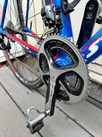 Used Stevens Ventoux Shimano Dura Ace Di2 2016 Road & Gravel, Blue — image 7 of 13