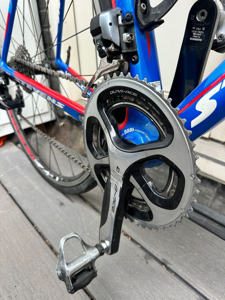 Used Stevens Ventoux Shimano Dura Ace Di2 2016 Road & Gravel, Blue — image 7 of 13