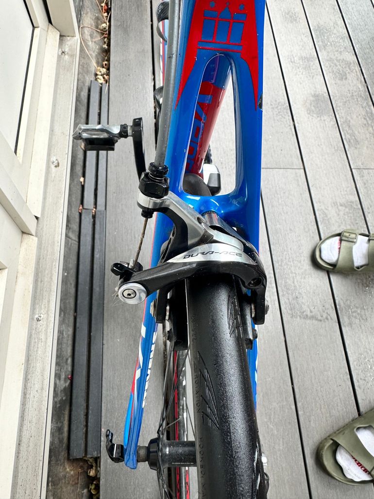 Used Stevens Ventoux Shimano Dura Ace Di2 2016 Road & Gravel, Blue — image 11 of 13