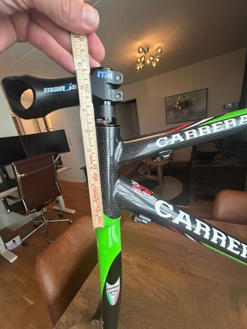 Carrera Custom Frameset 2006 Road & Gravel usato, Nero — immagine 6 di 6