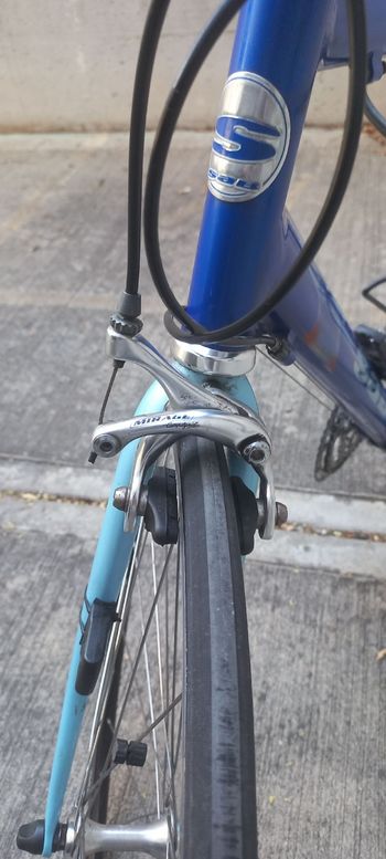 Used Sab Custom Campagnolo Super Record EPS 2018 Road & Gravel, Blue — image 13 of 14
