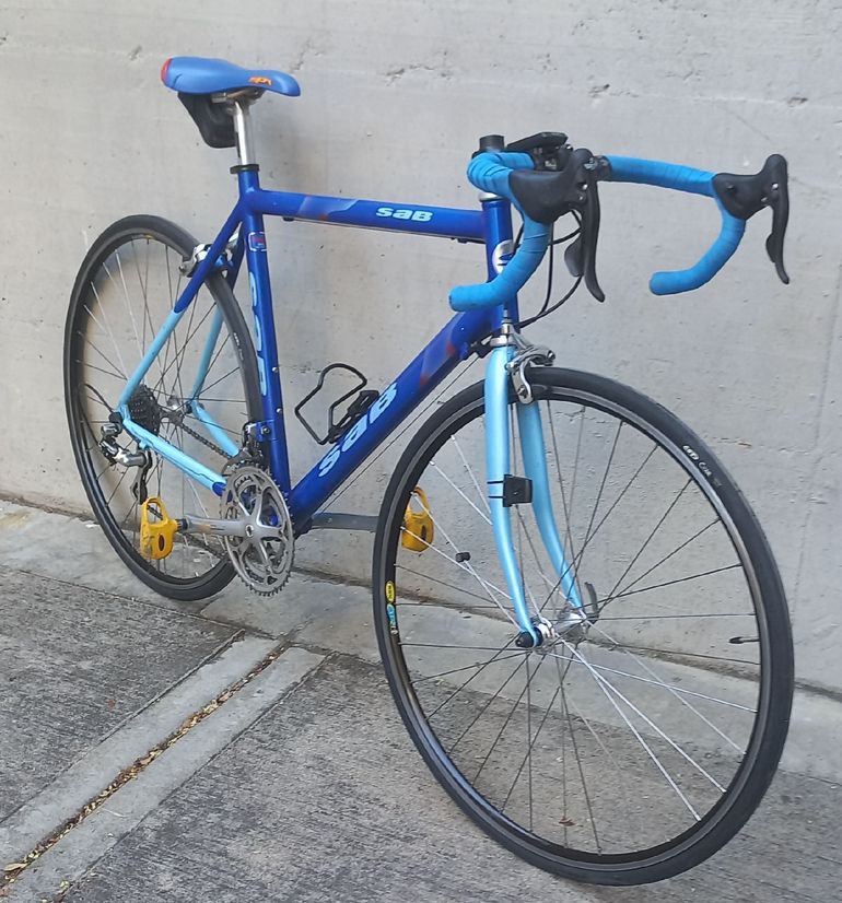 Used Sab Custom Campagnolo Super Record EPS 2018 Road & Gravel, Blue — image 2 of 14