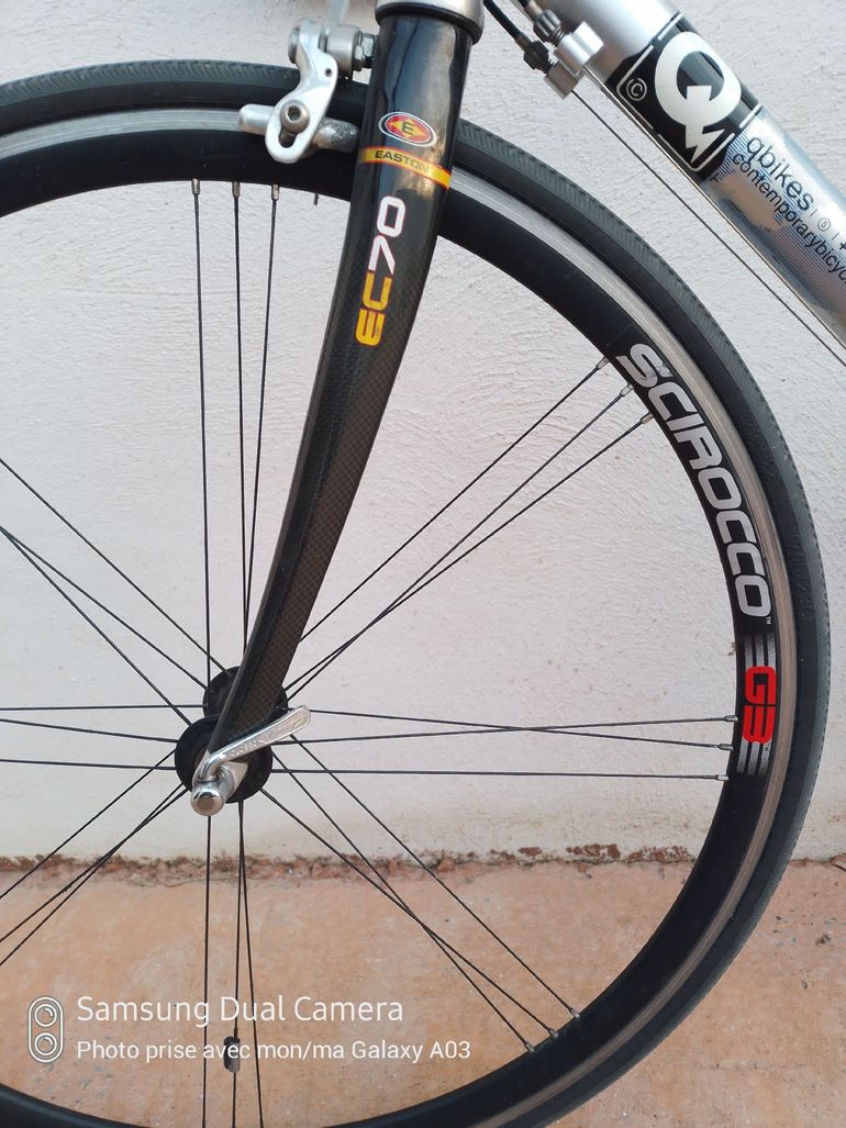 Used Qbikes Custom Shimano 105 2006 Road & Gravel, Light Gray — image 3 of 3