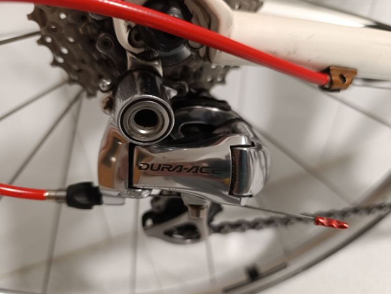 Used Nuzzi Custom Shimano Dura Ace 2011 Road & Gravel, White — image 4 of 7