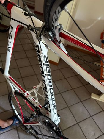 Used Cannondale Synapse Shimano Ultegra 2011 Road & Gravel, White — image 7 of 7
