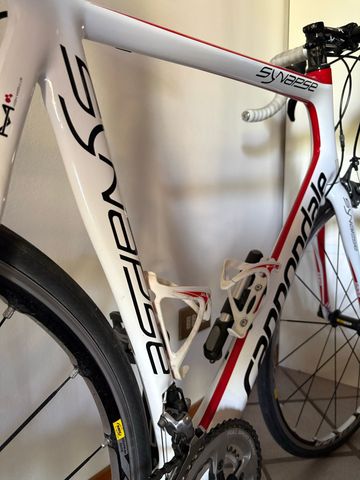 Used Cannondale Synapse Shimano Ultegra 2011 Road & Gravel, White — image 6 of 7