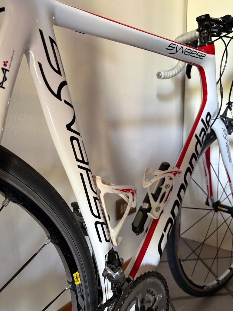 Used Cannondale Synapse Shimano Ultegra 2011 Road & Gravel, White — image 6 of 7
