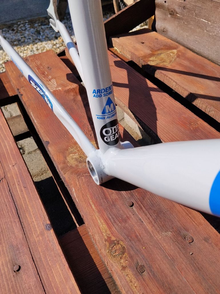 Ardently Custom Frameset 2025 Road & Gravel usato, Bianco — immagine 3 di 7