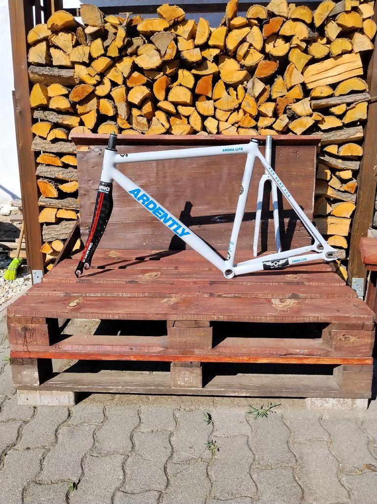 Ardently Custom Frameset 2025 Road & Gravel usato, Bianco — immagine 2 di 7