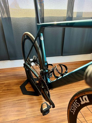 Gebrauchtes Canyon Ultimate CF SLX 8 Di2 2024 Frameset 2024 Road & Gravel, Blau — Bild 6 von 7