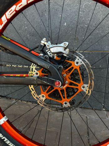 Santa Cruz Nomad CC XX1 2017 2017 Mountainbike usato, Arancione — immagine 11 di 14
