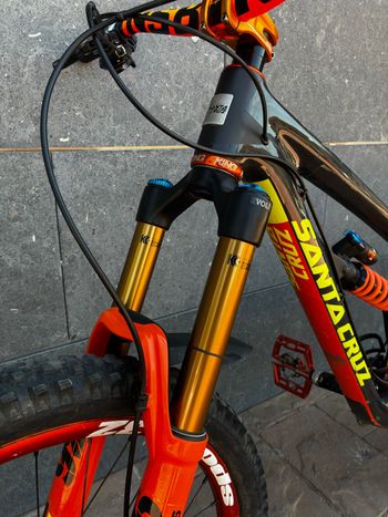 Santa Cruz Nomad CC XX1 2017 2017 Mountainbike usato, Arancione — immagine 9 di 14