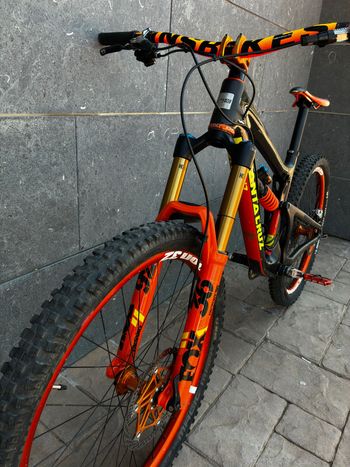 Santa Cruz Nomad CC XX1 2017 2017 Mountainbike usato, Arancione — immagine 13 di 14
