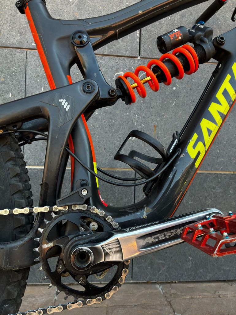 Santa Cruz Nomad CC XX1 2017 2017 Mountainbike usato, Arancione — immagine 6 di 14