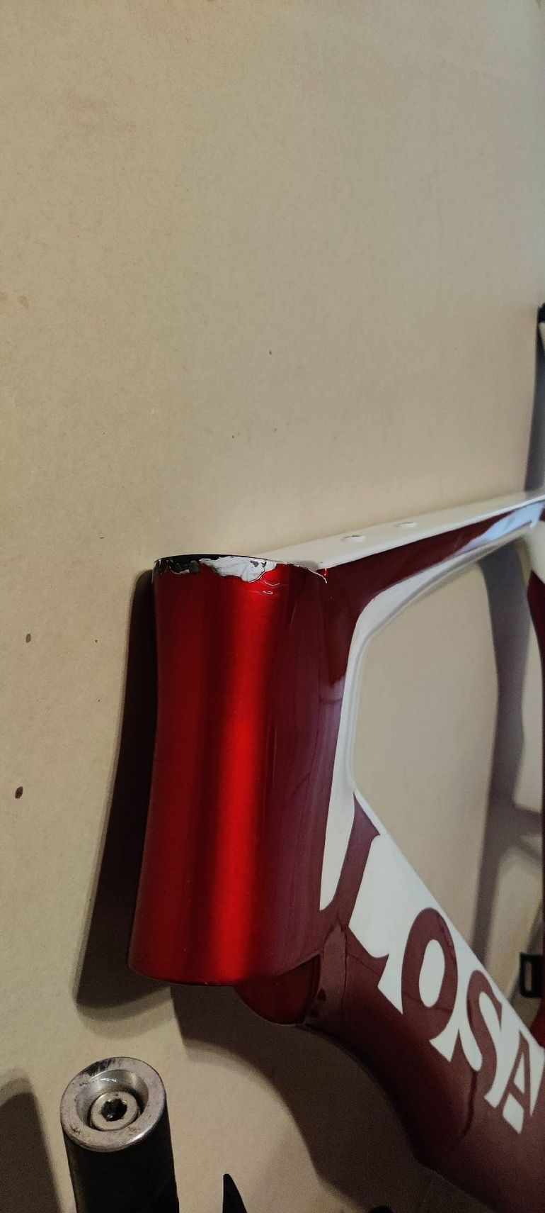 Used LOSA Custom Frameset 2020 Road & Gravel, Red — image 4 of 6