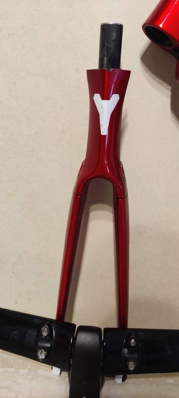 Used LOSA Custom Frameset 2020 Road & Gravel, Red — image 3 of 6