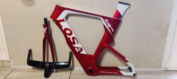 Used LOSA Custom Frameset 2020 Road & Gravel, Red — image 2 of 6