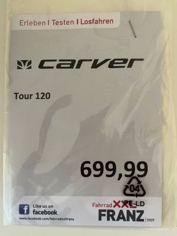 Brugt Carver Tour 120 2019 Urban — billede 3 af 3