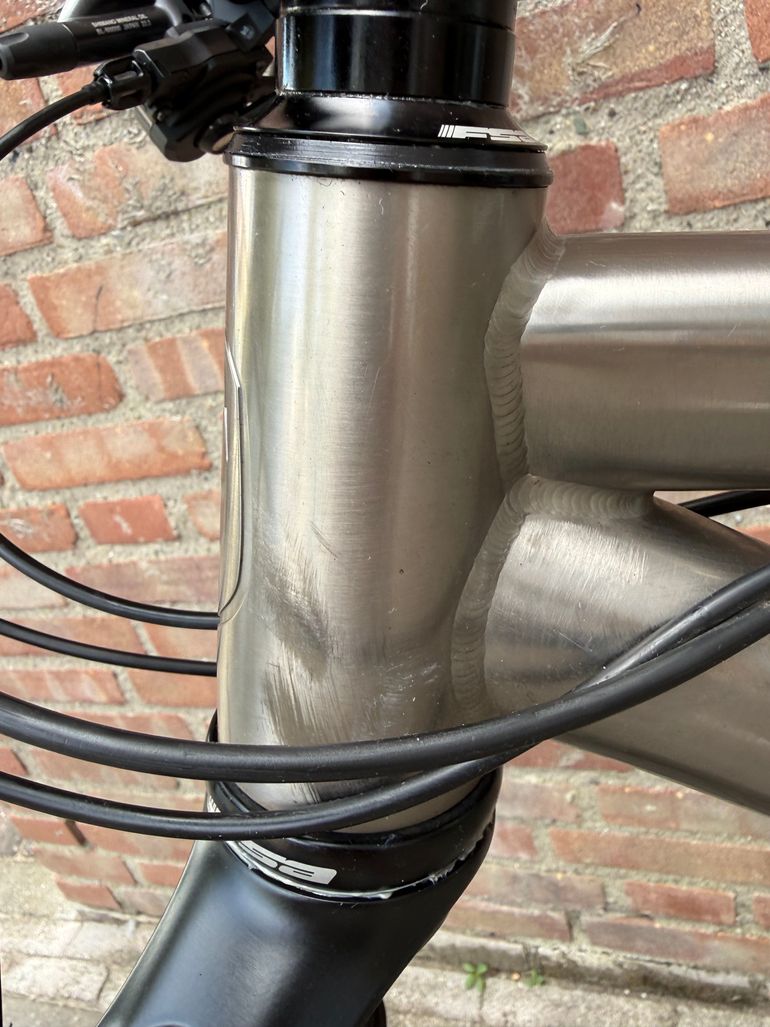 Gebrauchtes Van Nicholas Tuareg 2018 Mountainbike, Hellgrau — Bild 9 von 11