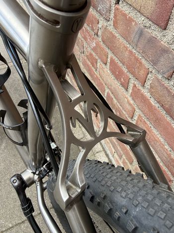 Gebrauchtes Van Nicholas Tuareg 2018 Mountainbike, Hellgrau — Bild 6 von 11