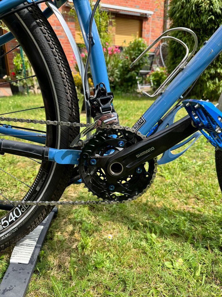 Gebrauchtes Surly Ogre SRAM X0 2022 Mountainbike, Blau — Bild 12 von 16