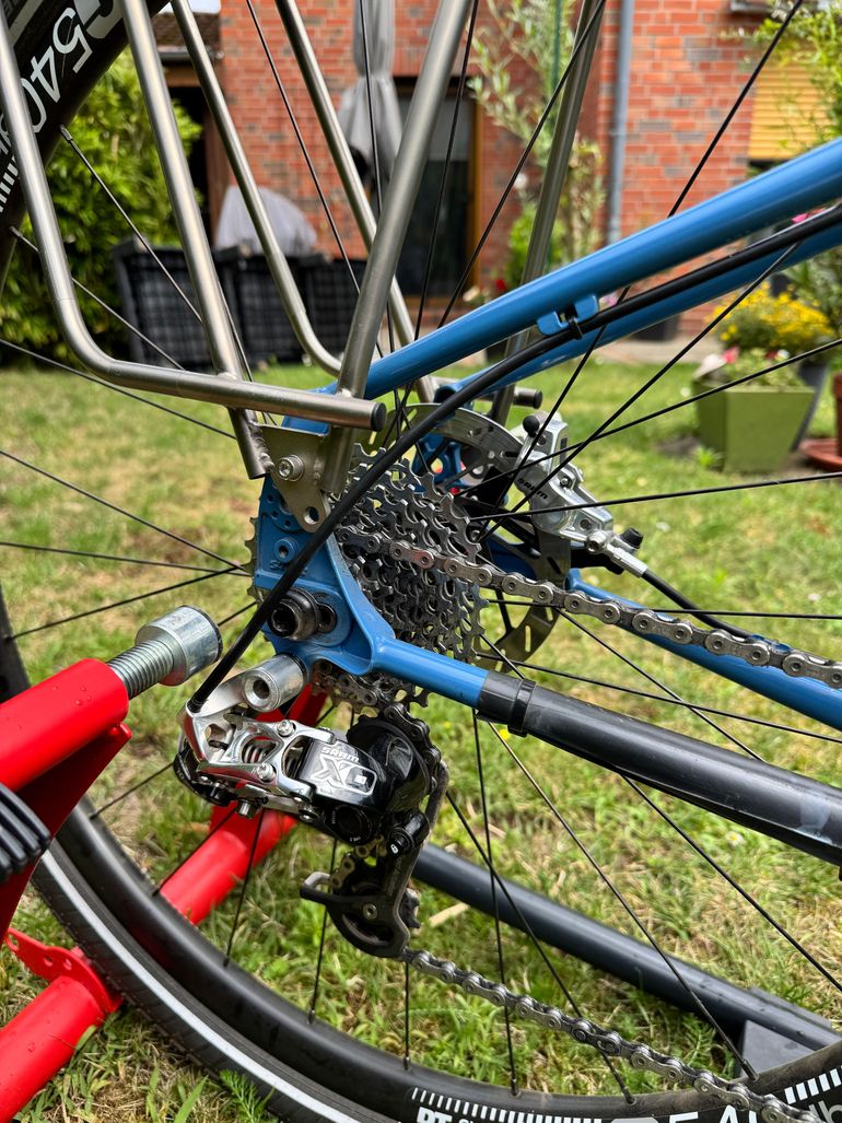 Gebrauchtes Surly Ogre SRAM X0 2022 Mountainbike, Blau — Bild 10 von 16