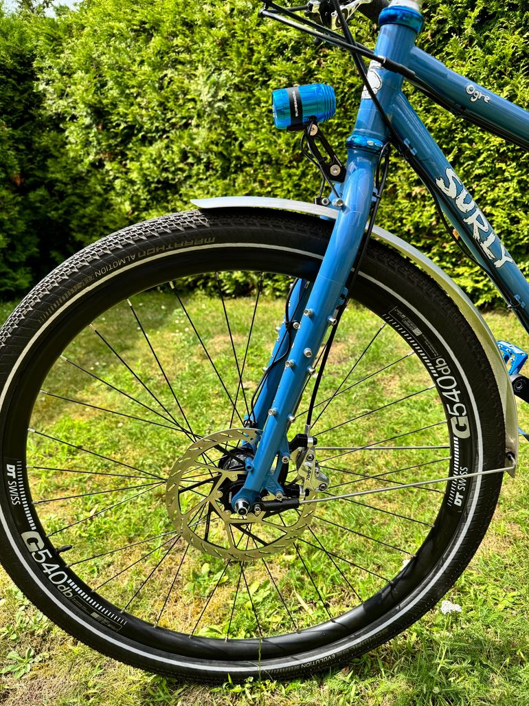 Gebrauchtes Surly Ogre SRAM X0 2022 Mountainbike, Blau — Bild 14 von 16