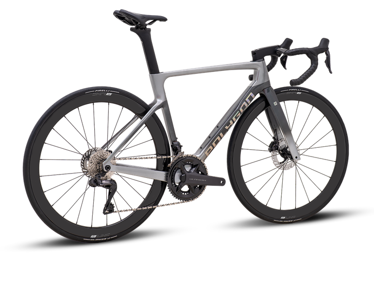 Used Polygon Helios Shimano Ultegra Di2 2026 Road & Gravel, Light Gray — image 2 of 4