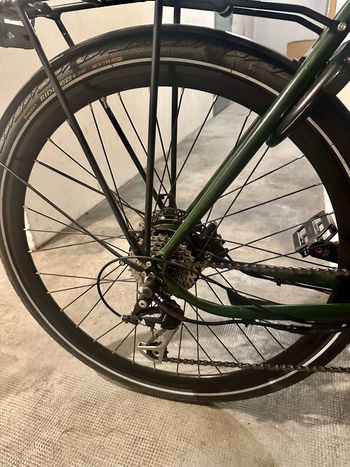 Gebrauchtes BZen Bike Custom Shimano Alivio 2023 Urban, Grün — Bild 3 von 5