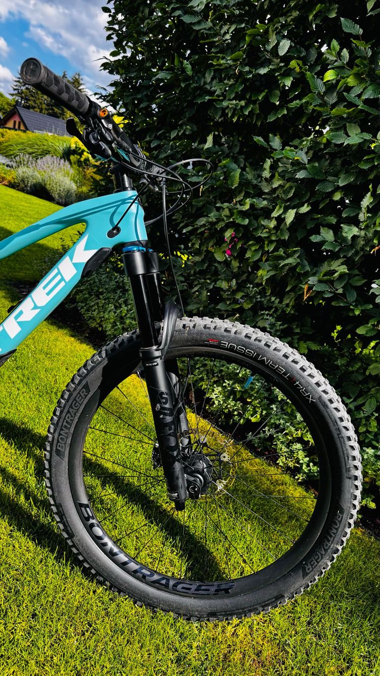 Trek Fuel ex SRAM GX 2021 Mountainbike usato, Blu — immagine 8 di 10