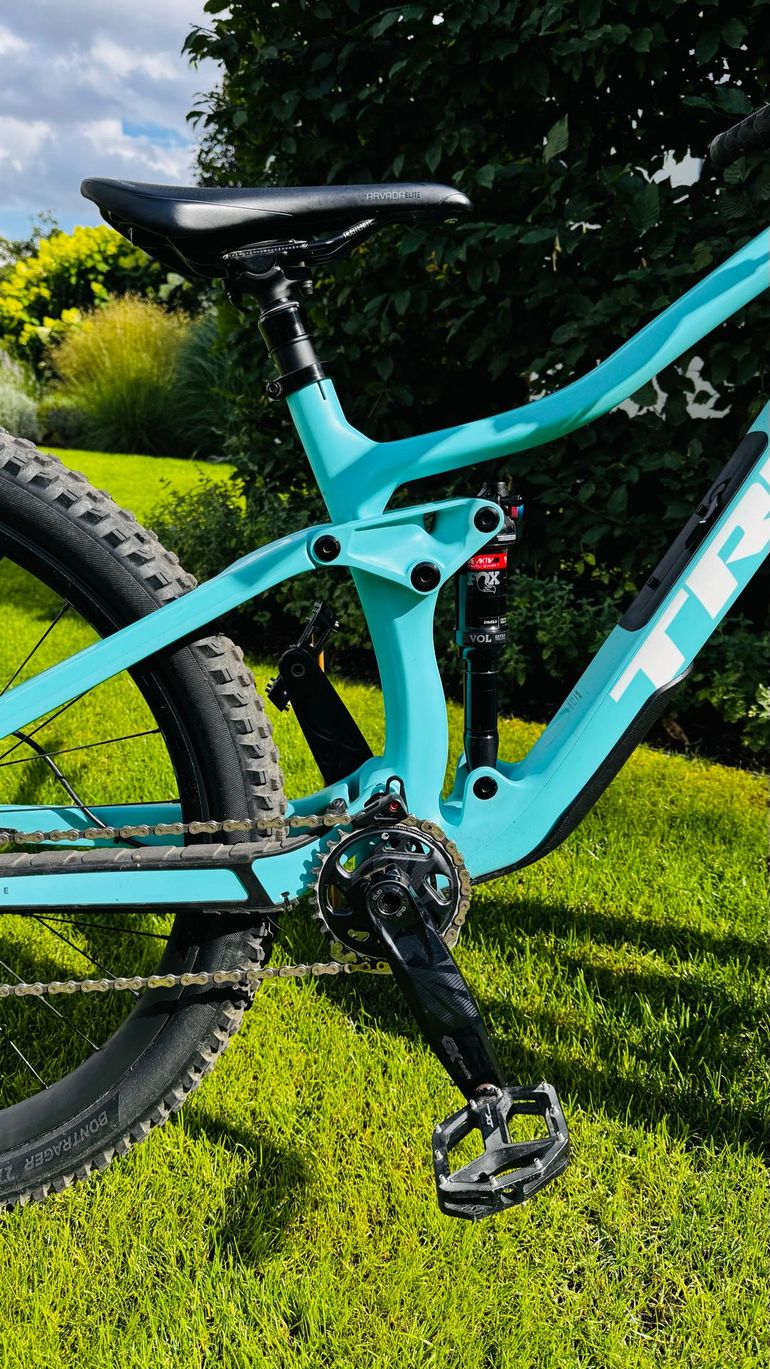 Trek Fuel ex SRAM GX 2021 Mountainbike usato, Blu — immagine 9 di 10