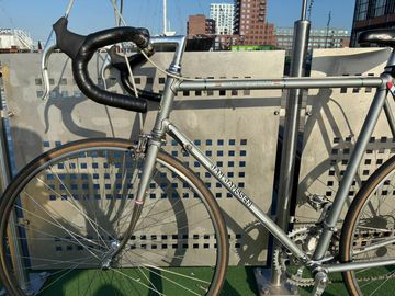 Used Jan Janssen Custom Shimano 600 1975 Road & Gravel, Light Gray — image 2 of 11