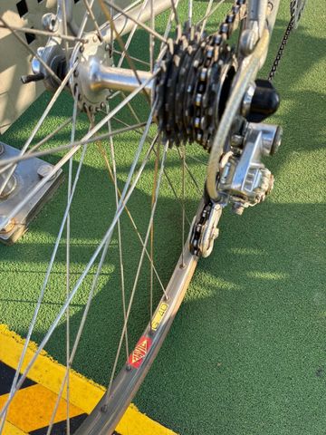 Used Jan Janssen Custom Shimano 600 1975 Road & Gravel, Light Gray — image 8 of 11