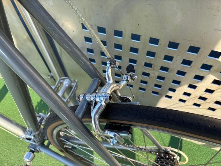 Used Jan Janssen Custom Shimano 600 1975 Road & Gravel, Light Gray — image 10 of 11