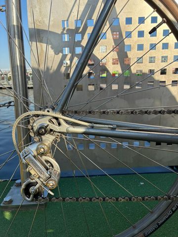 Used Jan Janssen Custom Shimano 600 1975 Road & Gravel, Light Gray — image 6 of 11