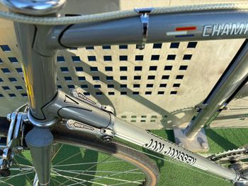 Used Jan Janssen Custom Shimano 600 1975 Road & Gravel, Light Gray — image 9 of 11