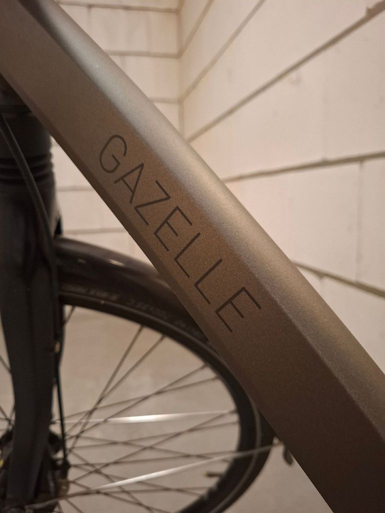Used Gazelle Chamonix C8 High-Step 2022 2022 Urban, Light Gray — image 6 of 6