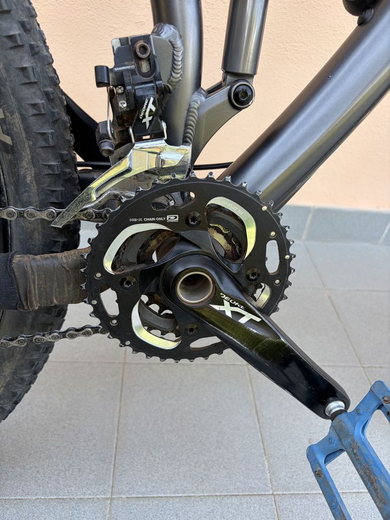 Used Canyon Nerve Shimano SLX 2015 Mountainbike, Blue — image 10 of 14