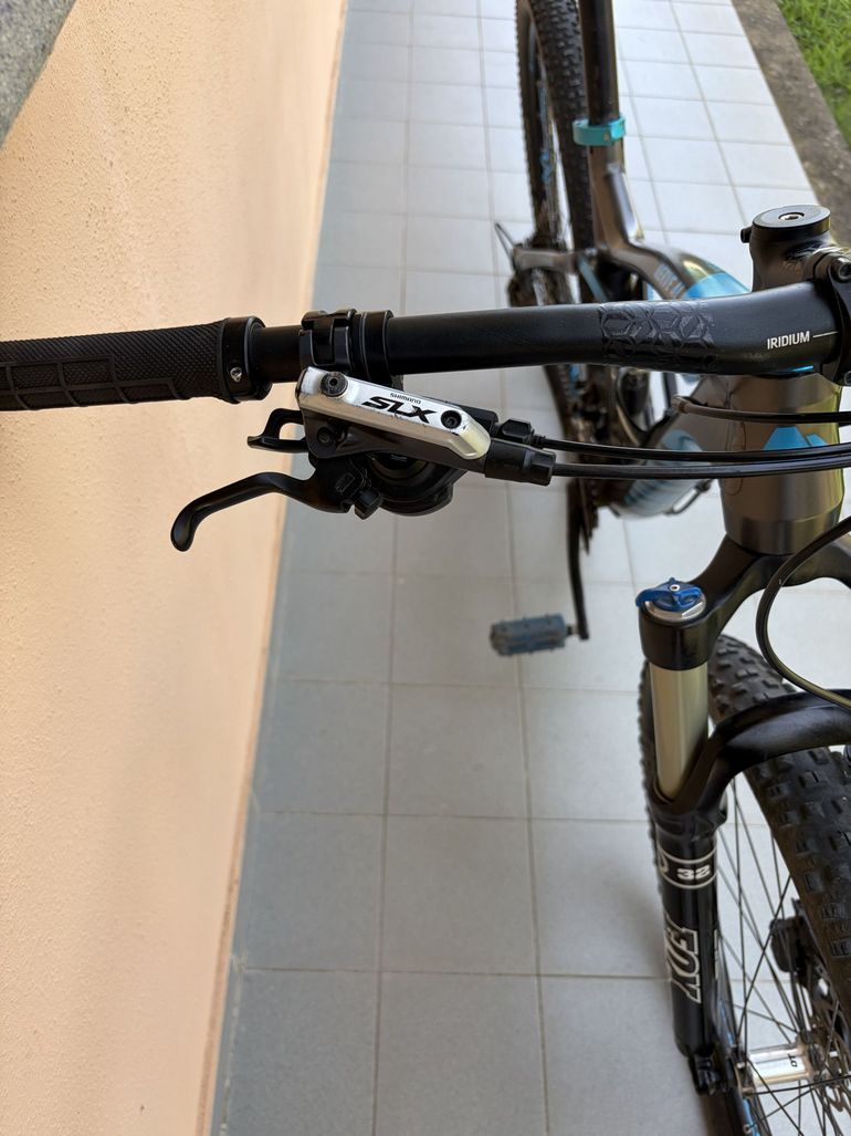 Used Canyon Nerve Shimano SLX 2015 Mountainbike, Blue — image 9 of 14