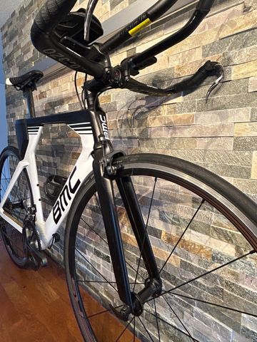 Used BMC Timemachine TM02 TWO 2018 2018 Road & Gravel, White — image 7 of 8