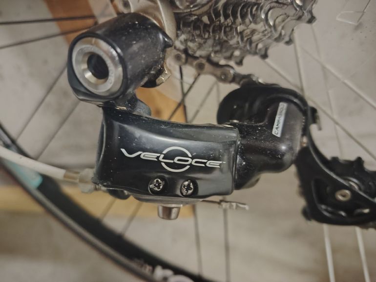 Gebrauchtes Bianchi Nirone Campagnolo Veloce 2015 Road & Gravel, Weiß — Bild 8 von 9