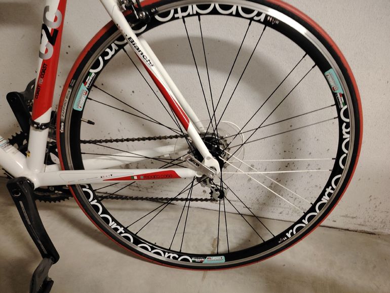 Gebrauchtes Bianchi Nirone Campagnolo Veloce 2015 Road & Gravel, Weiß — Bild 5 von 9