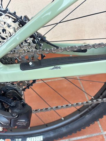 Gebrauchtes Orbea Oiz SRAM GX Eagle AXS 2022 Mountainbike, Grün — Bild 6 von 7